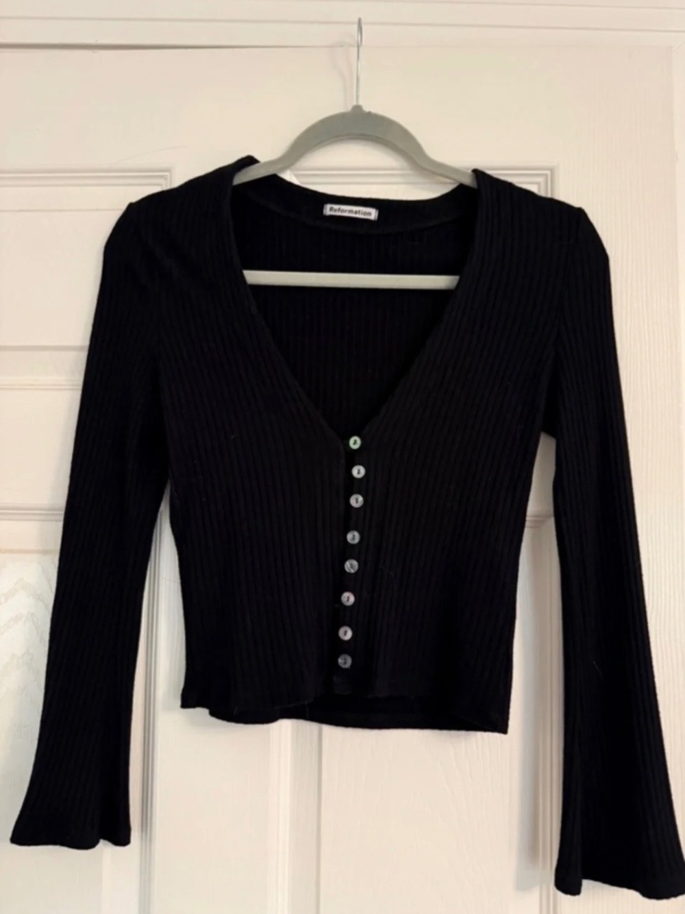 Reformation Gellar Knit Top